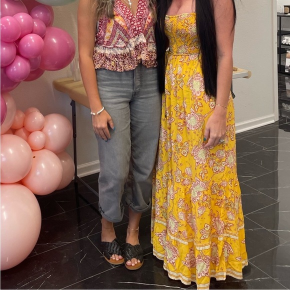 NWT free people bell bottom jumpsuit - Picture 4 of 5